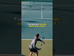 How to Fix a Stiff, Weak Forehand
