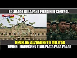 MADURO EN LA CUERDA FLOJA! REVELAN Crisis de DINERO y Amenaza de Golpe Militar