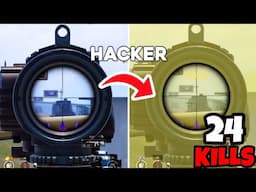 I Found Pro Players With Hacker Spray in BGMI • (24 KILLS) • BGMI Gameplay