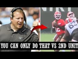Shedeur Sanders SHADED By Former Browns Coach Eric Mangini "He's Only Doing This Vs 2nd Unit"