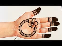 Easy Mehndi Trick | Easy Simple Mehndi Design | Mehandi Design | Front hand Mehndi Design | Mehendi