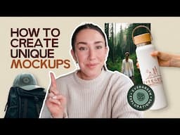 How to Create Unique Mockups for Your Graphic Design Portfolio!