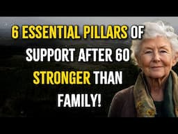 6 Essential Pillars of Support After 60 Stronger Than Family! old age, senior, elderly wisdom