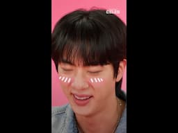 Worldwide Handsome tip: words of affirmation 💜 #Jin #BTS #PuppyInterview