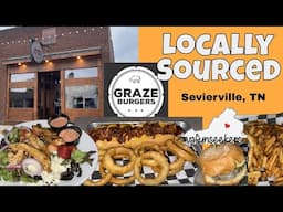Graze Burgers  | Trying the Most Talked About Burger in Sevierville, TN @stevekibler