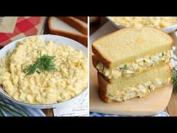 Grandma Barb's Egg Salad Sandwiches~ The BEST!!