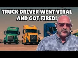 Truck Driver Fired & ShipEx Trucking Response to Bonehead Truckers