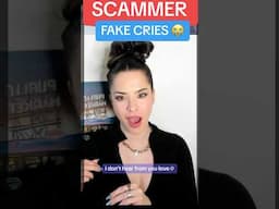 POS scammer is FAKE crying and begging for money !? #irlrosie