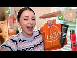 Affordable Makeup Haul ☺️ Trying on all the new drugstore launches + my thoughts