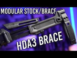 A3 & Haga Defense HDA3 Brace - The Most Modular Brace & Stock I’ve Ever Used