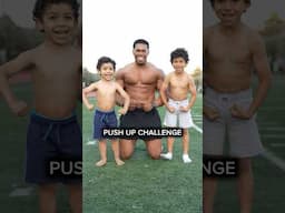 Dad Push Up Challenge! How many can you do?