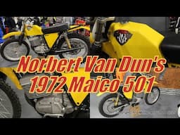 Norbert Van Dun 1972 Maico 501
