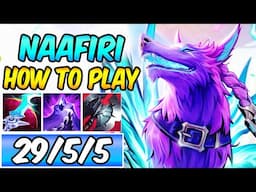 HOW TO PLAY NAAFIRI JUNGLE REWORK | Best Build & Runes S15 Diamond Player Guide | League of Legends