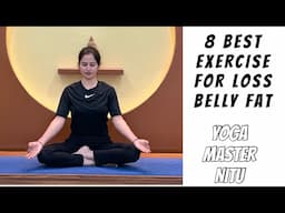 8 Best Exercise for loss Belly fat with Master Nitu @jaiyogaacademy