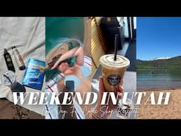 DAYS IN MY LIFE | Lake Day, Sunday Reset, Lulus Dress, Weekend in Utah & More!