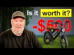Sub $500 Moped Style Ebike!