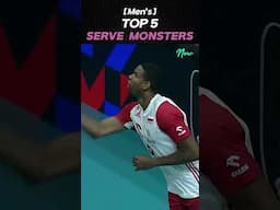 Top 5 - Fastest Volleyball Serves (Men’s Record Speeds!)