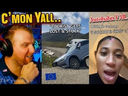 22 Minutes of Ignorant Americans Driving in Europe... 🤣🏁
