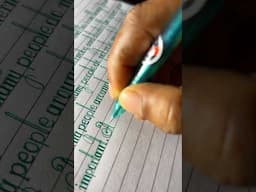 Beautiful handwriting in English | Handwriting practice | #handwriting  #youtubeshorts