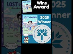 My Book Wins Award | Lost & Found Graphic Novel by Mei Yu