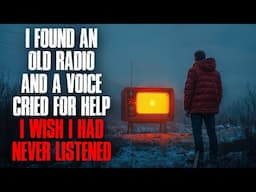 I Found an Old Radio and a Voice Cried for HELP. I Wish I had Never Listened.