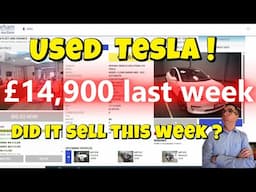 Are used EV Values Plummeting at UK Car Auctions? - EV Auction Sales Update