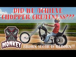 CHOPPER GREATNESS!!! Brown Sugar Reborn With 18 Over Wishbone Springer!