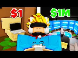 $1 VS $1,000,000 SECRET GAMING SETUP.. (Brookhaven RP)