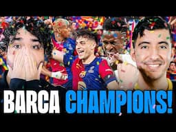 BARCELONA DEFEAT REAL MADRID TO WIN THE COPA DEL REY!
