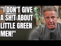 Chris Cuomo calls for government disclosure on UAP's but says he doesn't give a SH!T about aliens.