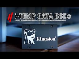 Industrial Temp SATA SSDs – Kingston Industrial Solid State Drives