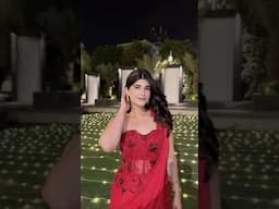 Desi girl ♥️🙂‍↔️Saree @labelmonik