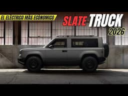 🚨  Nueva Slate Truck 2026, la nueva pickup eléctrica Amazon es la MÁS ECÓNOMICA.