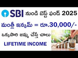 SBI Best SWP For Monthly Income | SBI SWP Plan In Telugu | SBI Healthcare Opportunities Fund