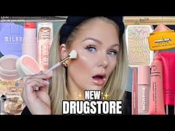 Testing New VIRAL *DRUGSTORE* Makeup 2025 🤩 New elf, Milani, Maybelline, NYX Cosmetics & more!