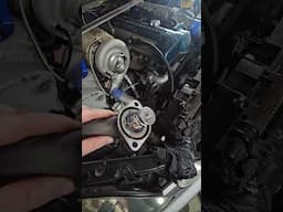 2JZ Thermostat tip ! #automobile #cars #2jz #maintenance #shorts #youtube #tipsandtricks #auto #jdm
