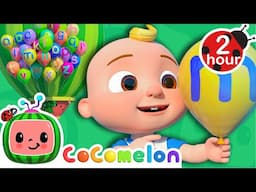 CoComelon ABC Song With Balloons + More CoComelon Nursery Rhymes & Kids Songs | Learning ABCs & 123s
