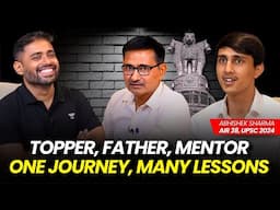 The Best Advice That Will Blow Your Mind | UPSC AIR 38 Abhishek's Interview with Sudarshan Gurjar