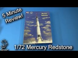 Horizon Models 1/72 Mercury Redstone | 5 Minute Review