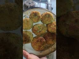 Potato & Peas Cutlets ASMR | Crispy Sounds | No Talking | Relaxing Cooking Sounds #shorts 50k views