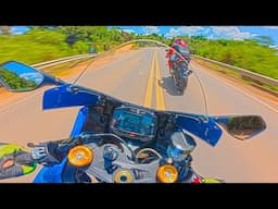 SRAD vs BMW S1000RR DESSA VEZ FOI DIFICIL ACOMPANHAR A BMW