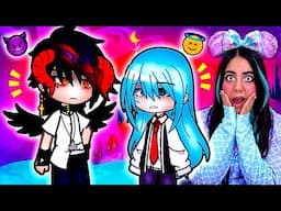 😈🔥 My Guardian is a DEVIL?! ⛓️🔥 (FULL MOVIE) Gacha Club Mini Movie Love Story Reaction