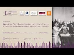 Women’s Arts Education in Egypt (1908-1952)A Struggle where Feminism and Nationalism Converge