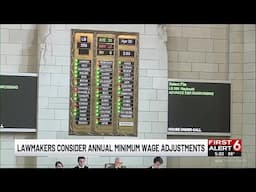 Nebraska lawmakers consider annual minimum wage adjustments