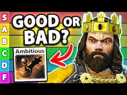 Ranking Every CK3 Trait From Worst to Best (Tier List)