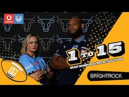 Vodacom Bulls star, Nizaam Carr is our lucky number 7! | 1 to 15: What rugby players actually do!