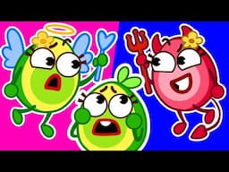Mom Angel vs. Mom Demon! 👼😈 | Which Side Wins with Pit & Penny? 🥑