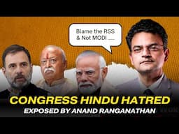 Anand Ranganathan Exposes BJP, RSS & Congress Anti-Hindu Secularism | Waqf Act Muslim Appeasement