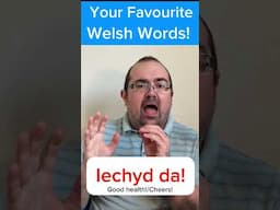 Iechyd da  means cheers/good health and is used as a toast before drinking or eating. #learnwelsh