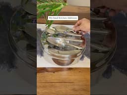 Minimal Kitchen Additions You’ll Love | Spice Box & More #ytshorts #kitchenfinds #kitchenessentials